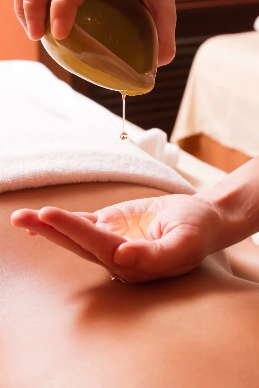 Body work — aromatherapy oil